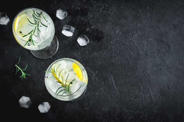 gin tonic cocktail