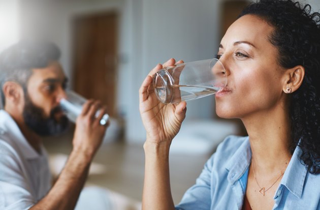 People drinking water asking how much water should i drink