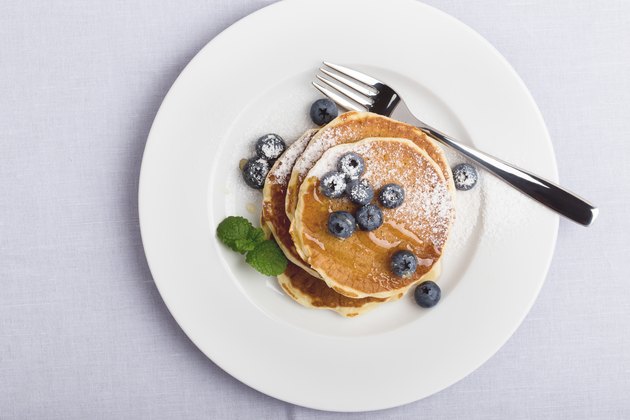 Occasions. Blueberry pancakes