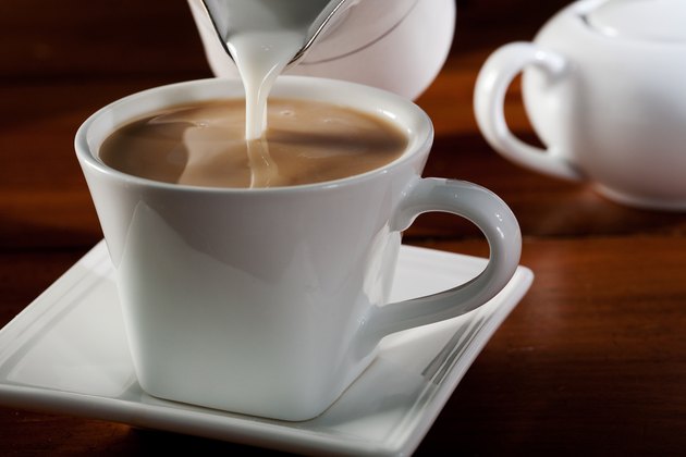 Coffee and half and half