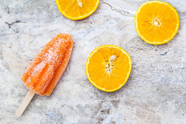 Orange popsicle
