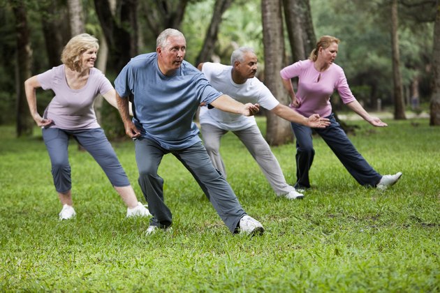 Tai chi class