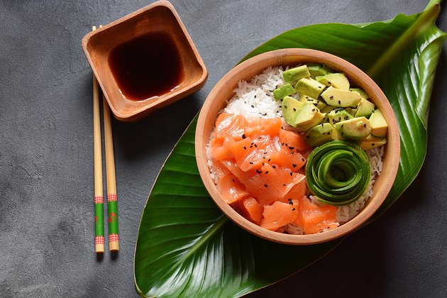 Hawaiian Salmon Poke Bowl