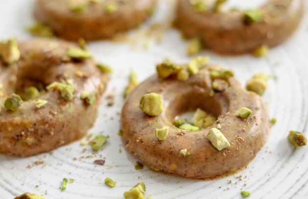 Beignets Chai au citron et aux amandes