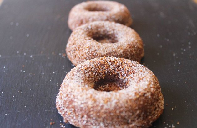 Beignets végétaliens à l'érable