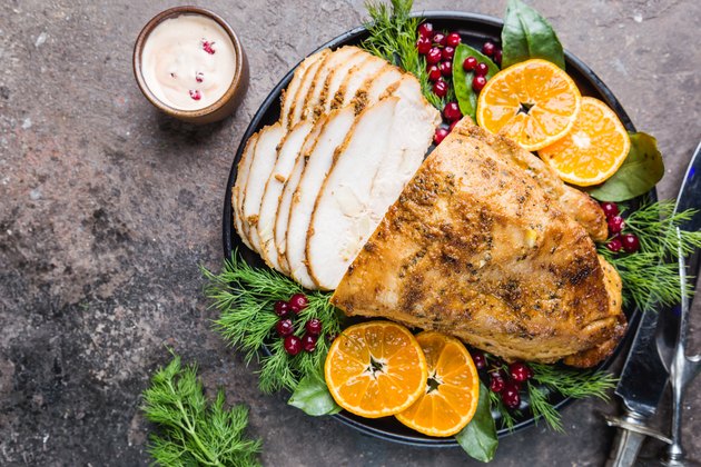 Roasted turkey breast