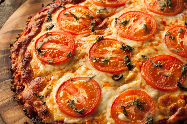Homemade Vegan Cauliflower Crust Pizza