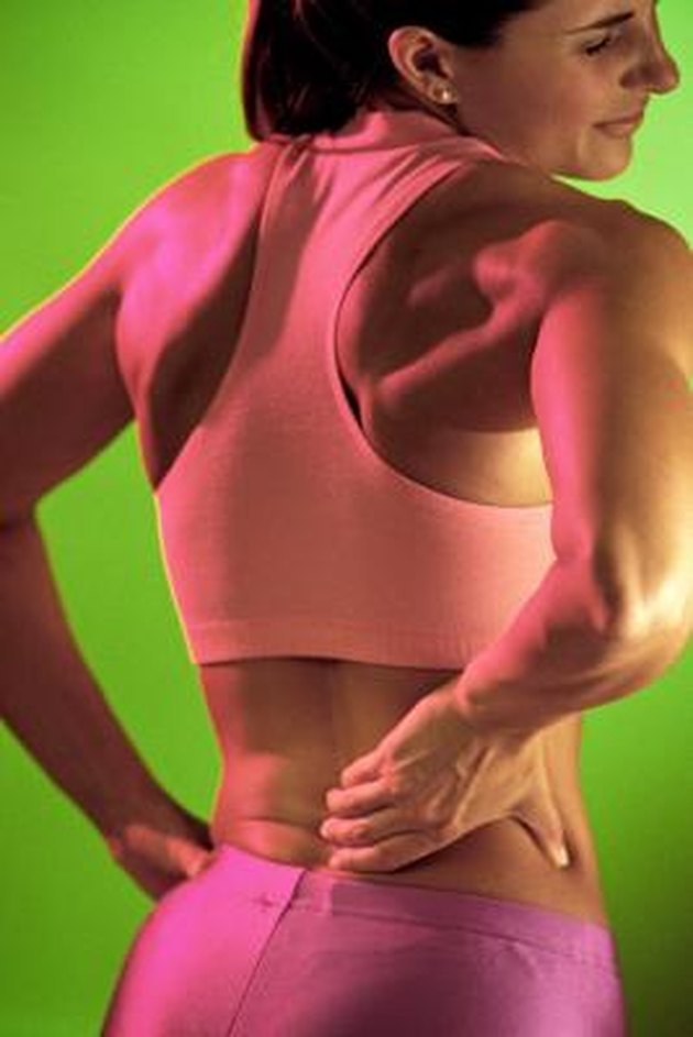 Lower abdominal pain, lower back pain