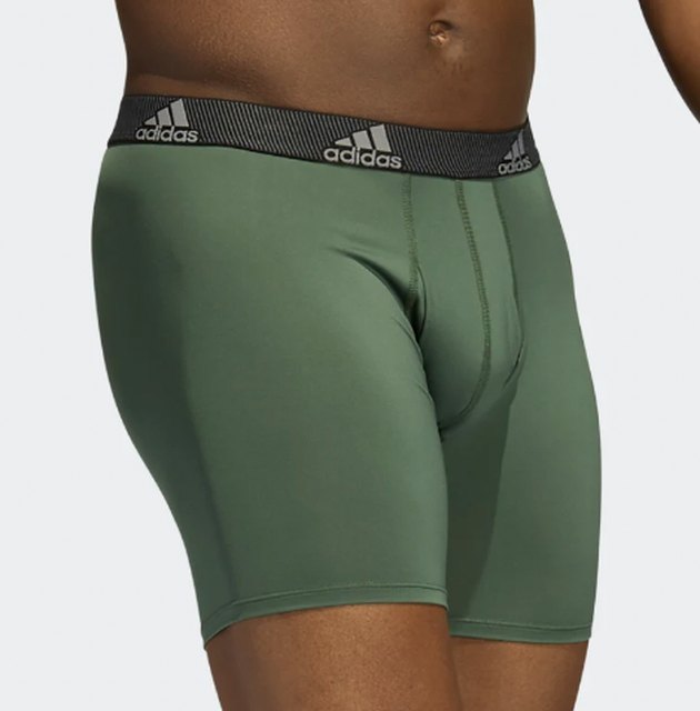 Adidas Performance Underwear Athletic Boxer Brief ,Sz S, Black, 3