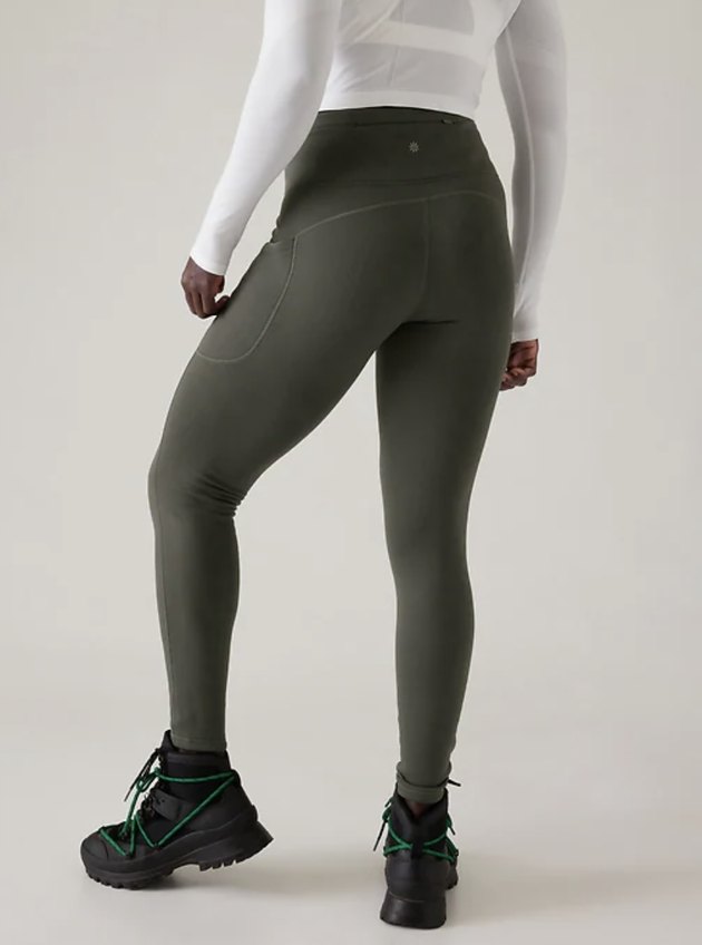 These 'Toasty' and 'Secure' Fleece-Lined Leggings Are on Sale at