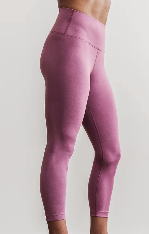Women's Lululemon Highrise Leggings Crop 21” Pink Purple Black