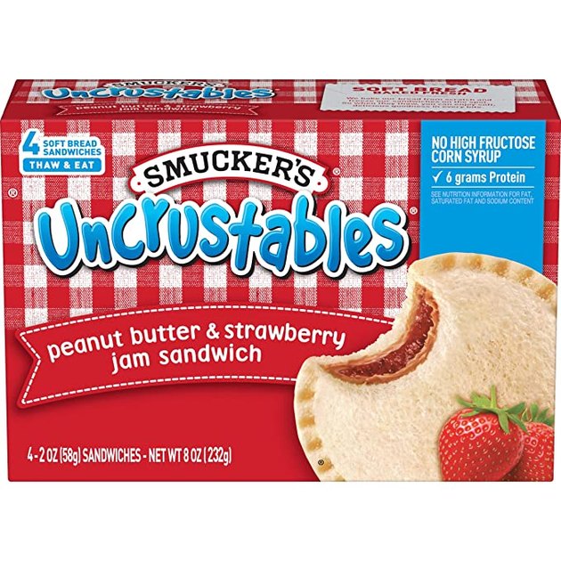 Van Horn likes these premade peanut butter and jelly sandwiches for their portability and mix of nutrients. 