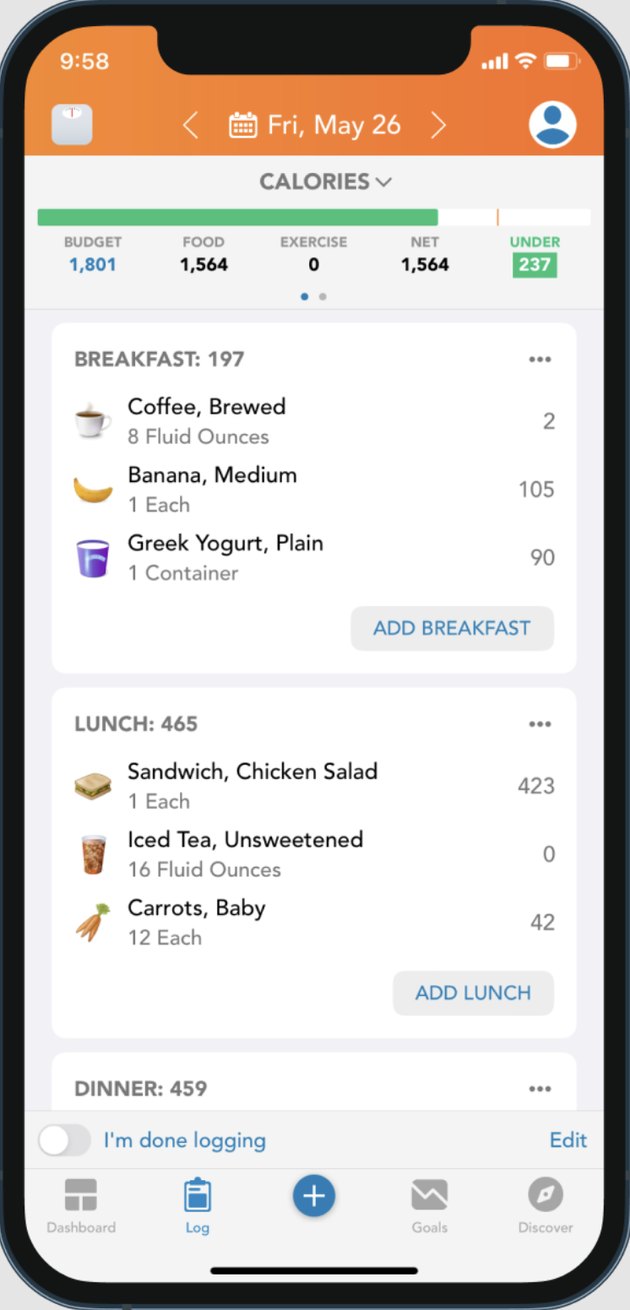 Calorie Counter App for Android & iPhone: 100% FREE 