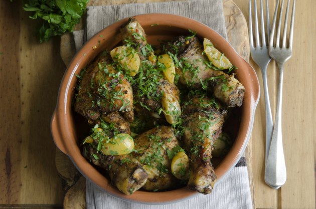 Moroccan chicken stew