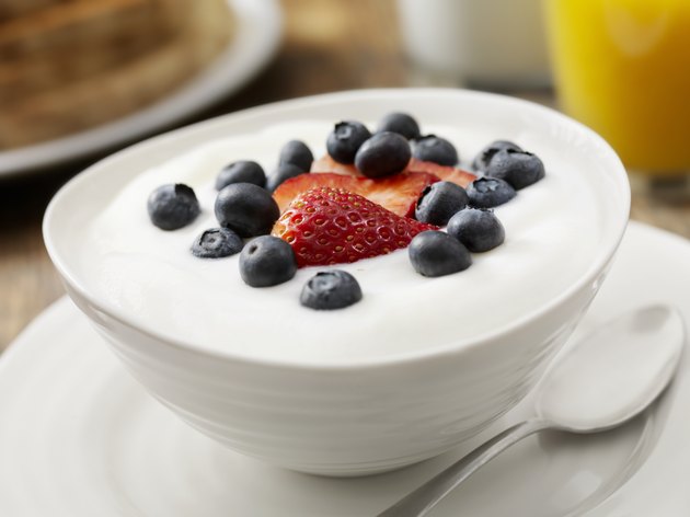 Vanilla Yogurt with Fresh Fruit