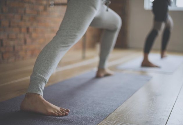 Diversity People Exercise Class Relax Concept