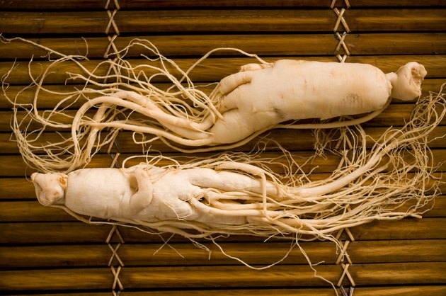 Ginseng roots