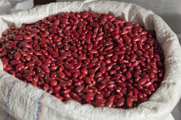 Sack with Legumes Beans Market - Saco con Legumbres Frijoles