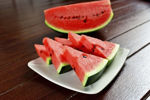Slices of watermelon