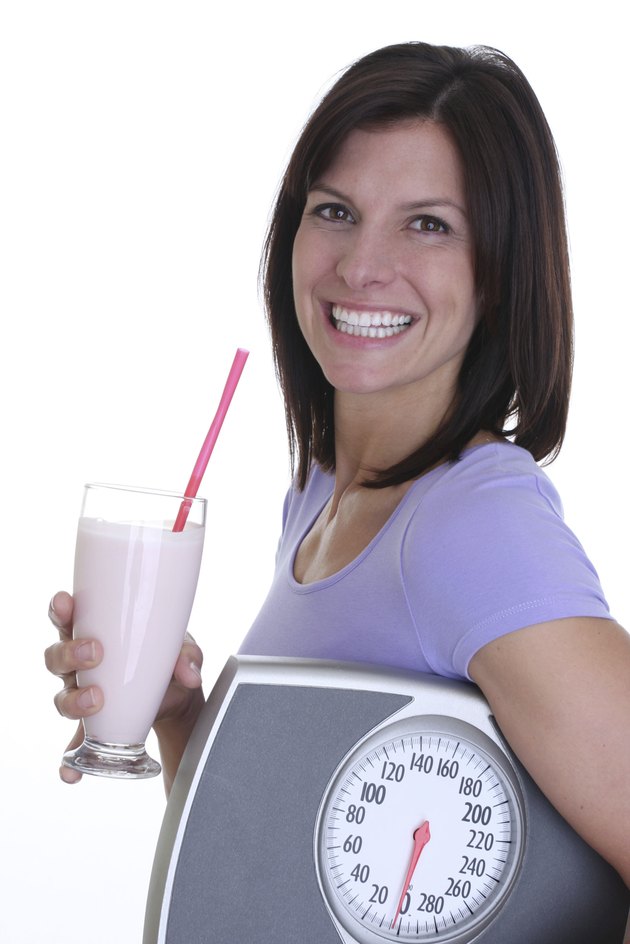 woman and shake