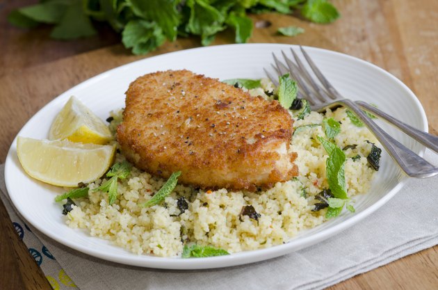 Chicken with couscous