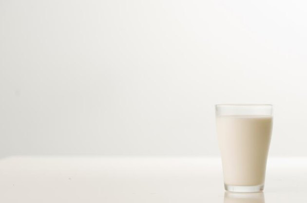 Glass of soylent