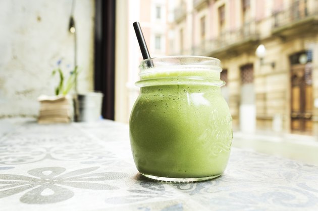 Green smoothie. Detox superfood