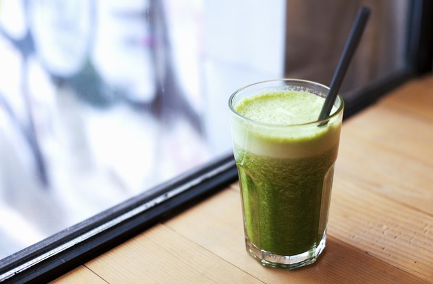 Healthy green smoothie