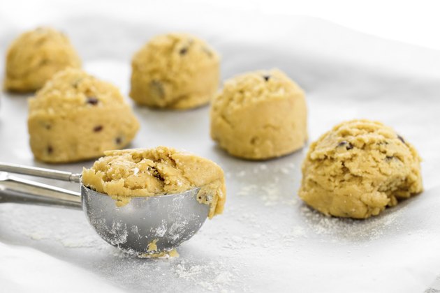Almond chocolate chip cookie