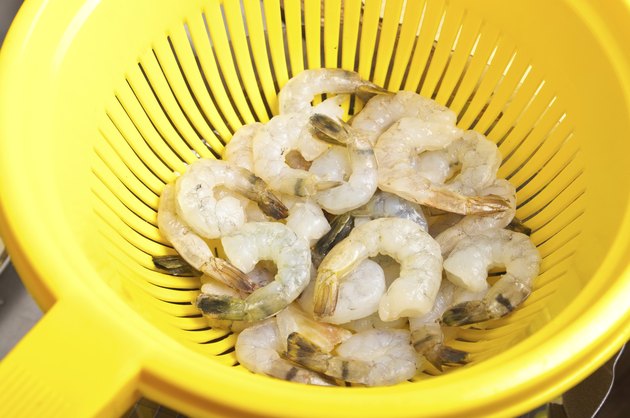 Group of shrimps