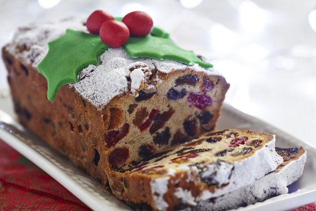 Christmas fruit cake