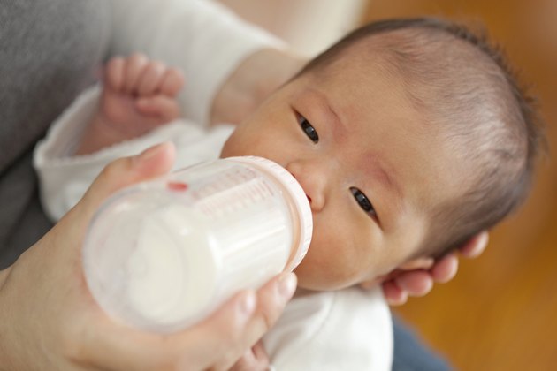Baby drink milk