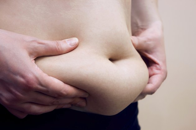 Fat on stomach