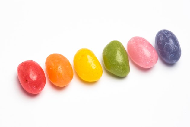 Rainbow jellybeans