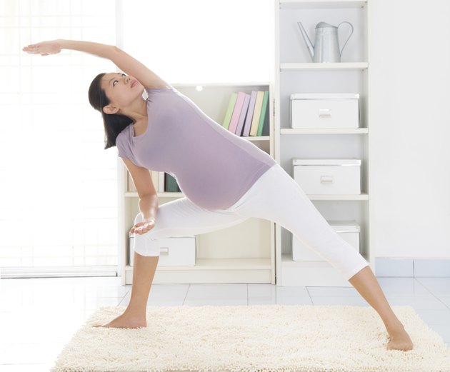 Maternal yoga at home
