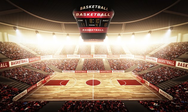 Basketball arena