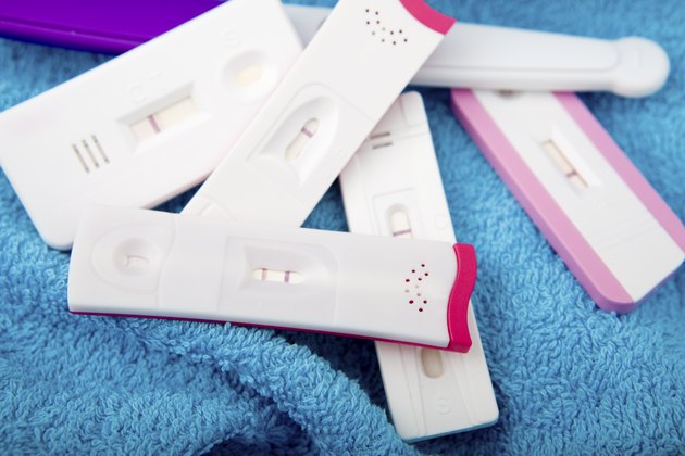 Pregnancy test - positive large group
