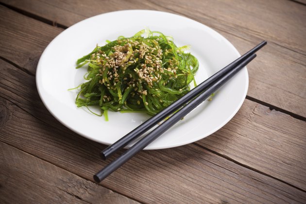 japanese Chuka Wakame seaweed salad