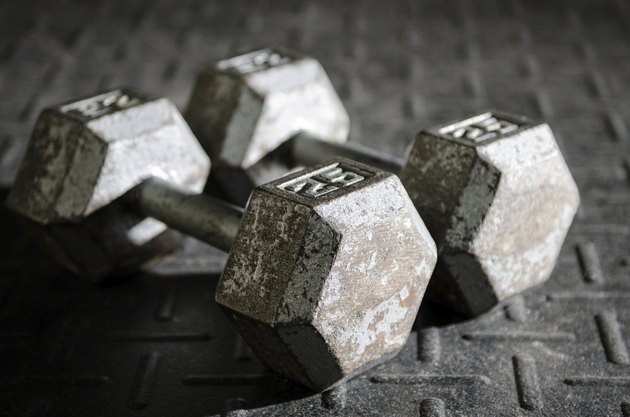 Pair of dumbbells