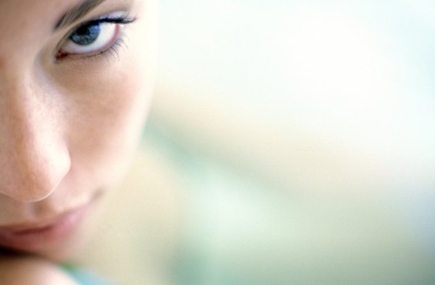 Serious woman