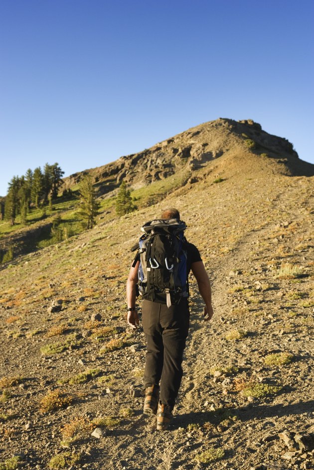 Man hiking