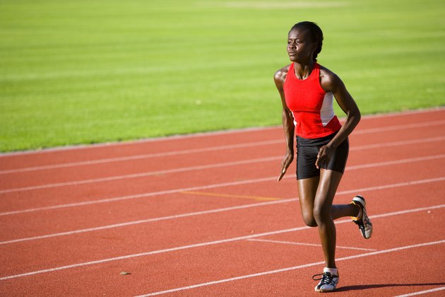 Woman running