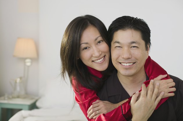 Portrait of happy couple