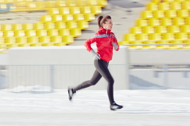 Woman jogging
