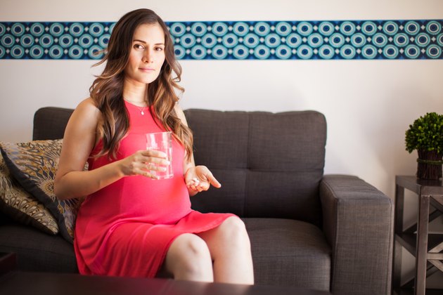 Taking pills during pregnancy
