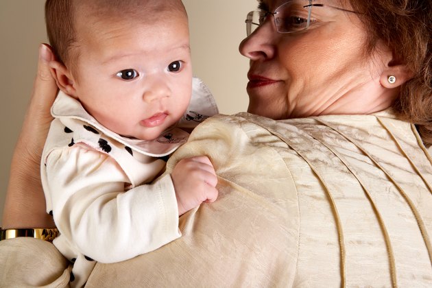 Woman with a baby
