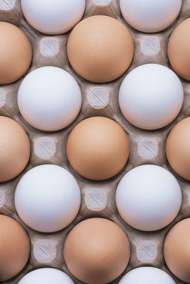 Eggs in carton