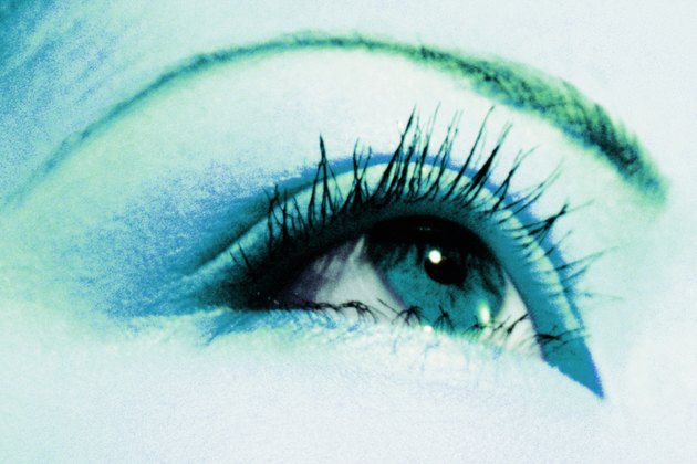 Close-up of woman's eye