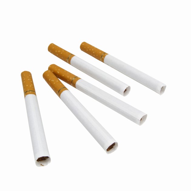 Close up of cigarettes