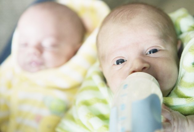 Twin babies
